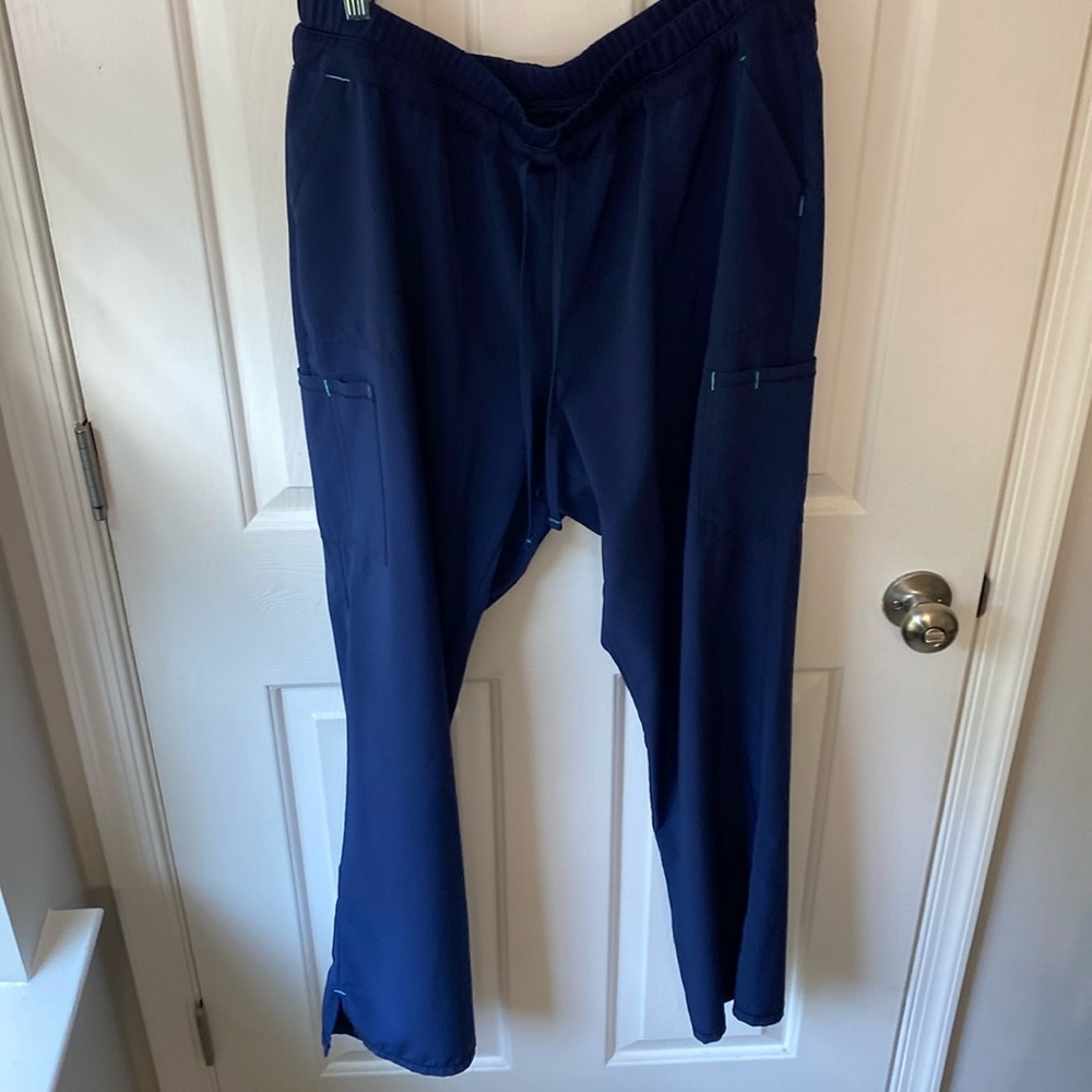 XL extra large, navy blue scrub Star scrub uniform pants